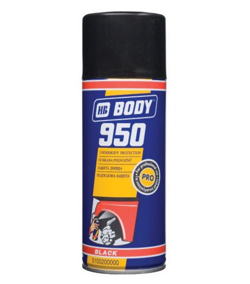 HB BODY 950 izolačný sprej čierny 400 ml