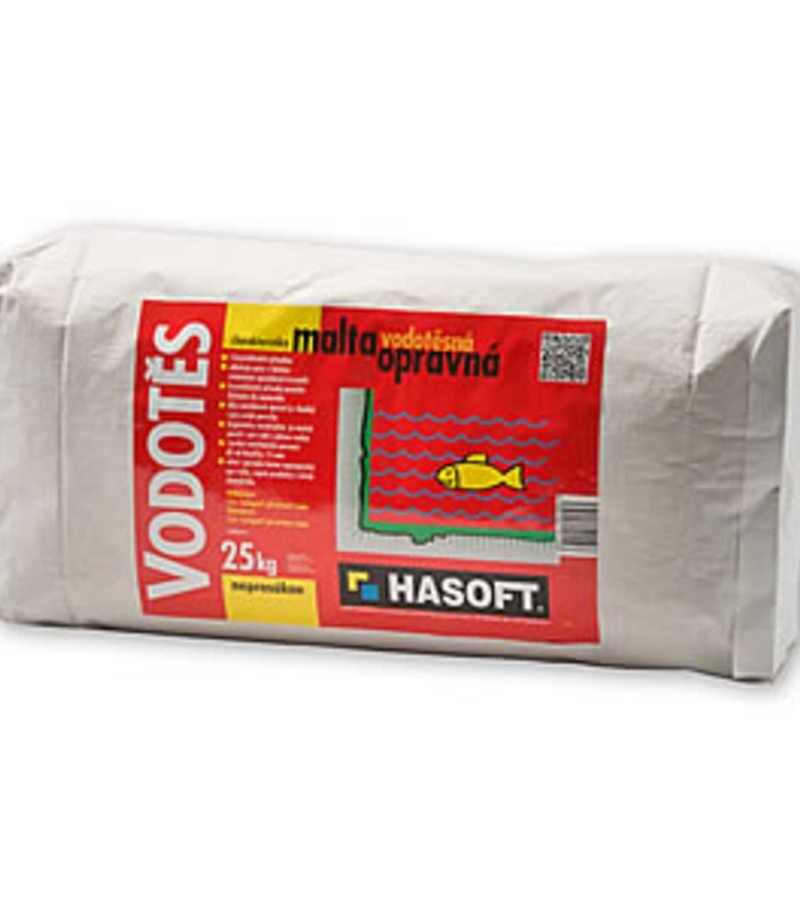 HASOFT Vodotes 5 kg — hydroizolačná opravná malta