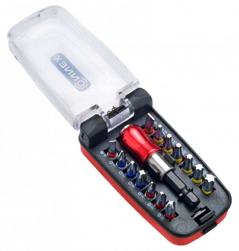 CONNEX mini bitbox – sada 15 bitov (1/4" / 6,35 mm)