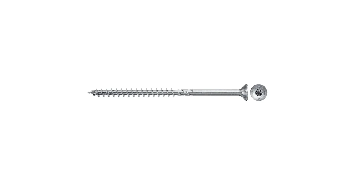 Fischer Power-Fast FPF II skrutka do dreva 4,0 x 60 mm, čiastočný závit, TX20
