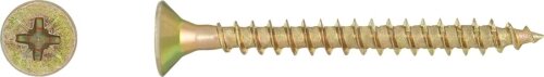 Rawlplug (Koelner) vrut kalený UC-6140 6,0 x 140 mm, zápustná hlava PZ, 100 ks