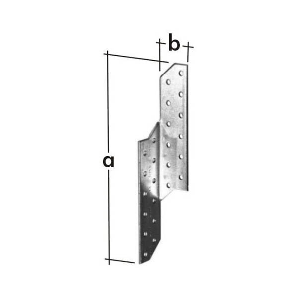 Kotva väznice LK3 40×210 mm ľavá