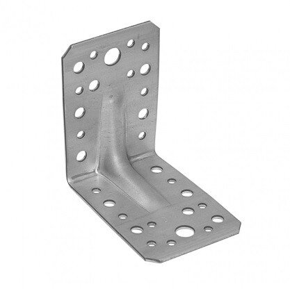 Uholník 90° s prelisom KP1 90x65x2 mm
