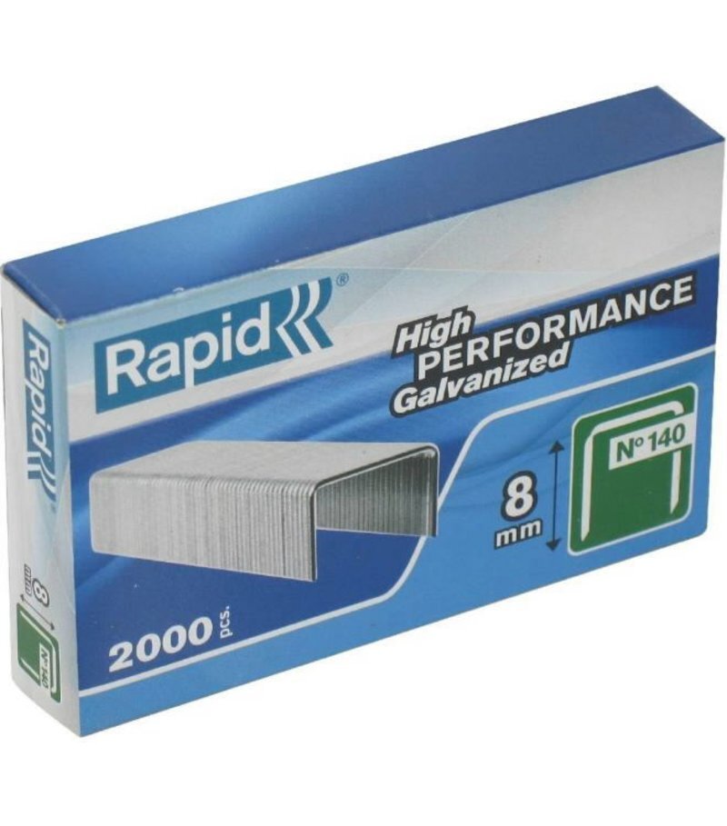 RAPID sponky č.140 (8 mm) 2000 ks, pozinkované