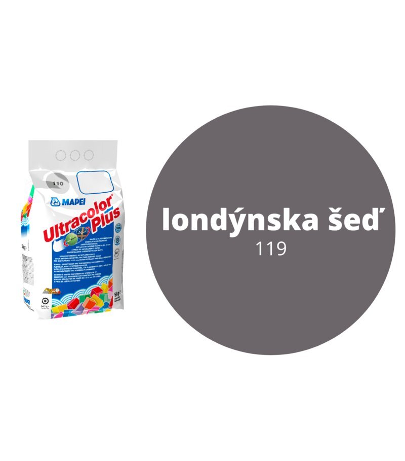 Škárovacia hmota Mapei Ultracolor Plus 119 5kg