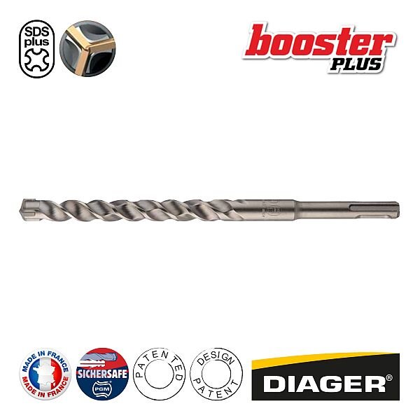DIAGER BOOSTER vrták SDS-plus do betónu 8 x 160 mm