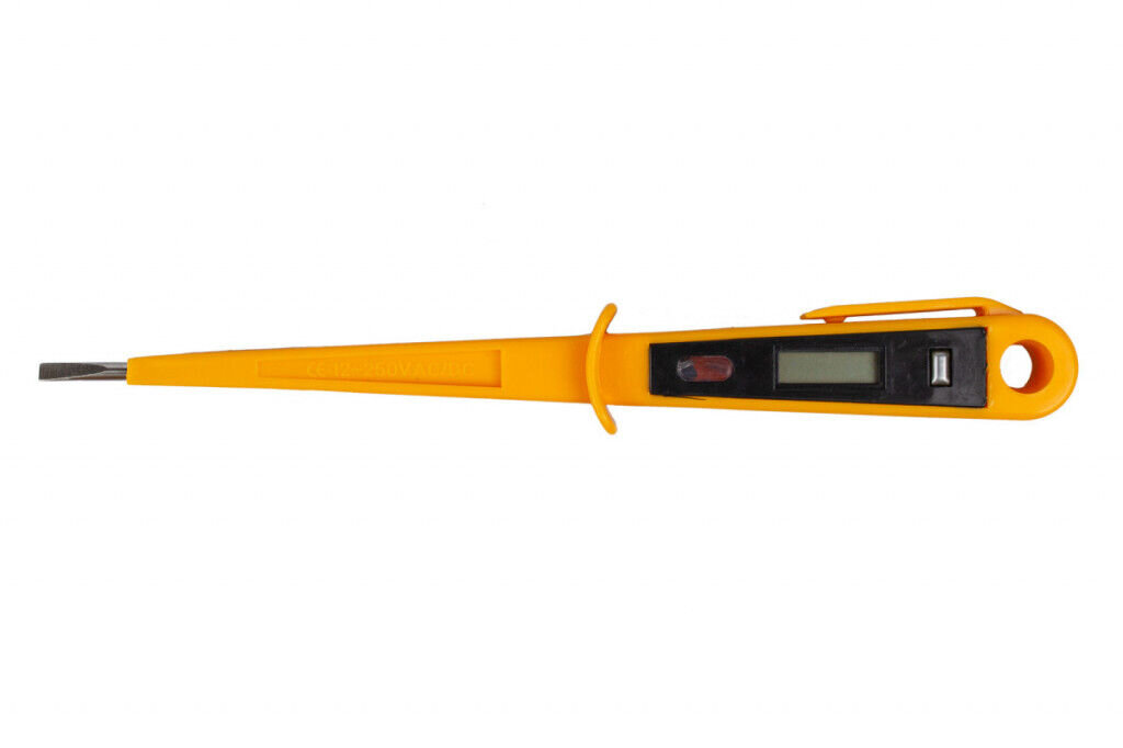 Skúšačka napätia HOTECHE HT286004, 12–220 V, 190 mm