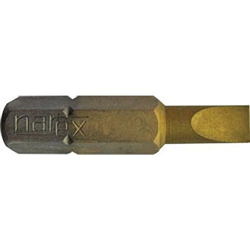 Narex bit plochý 0,8 x 5,0 x 30 mm, TiN (8301 05)