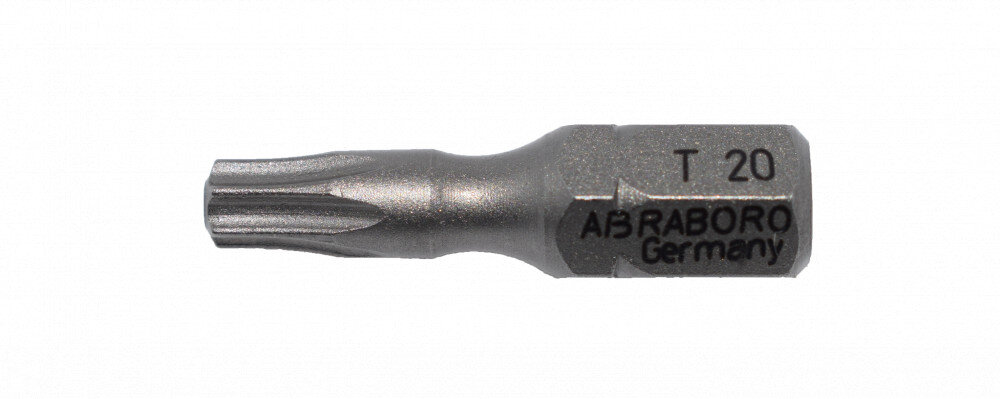 Abraboro SUPRA bit Torx T20 25 mm, stopka 1/4" (6,3 mm)