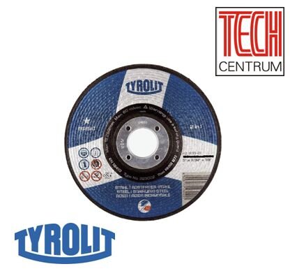 Tyrolit BASIC brúsny kotúč T27 230 x 6 x 22,23 mm (na oceľ/nerez)