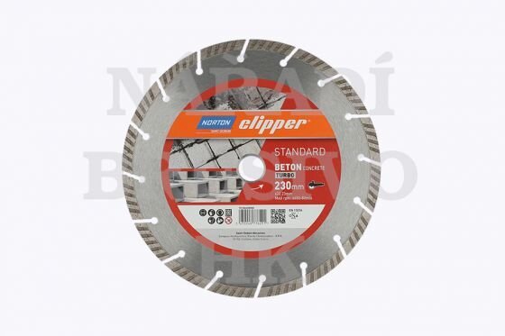 Norton Clipper diamantový kotúč Standard Beton 230x22,23 mm