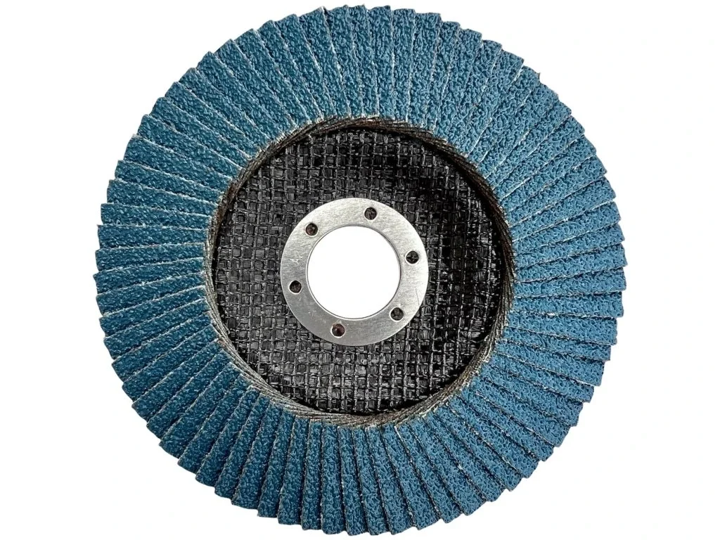 Lamelový brúsny kotúč 125x22,2 mm zr. 80 zirkónový