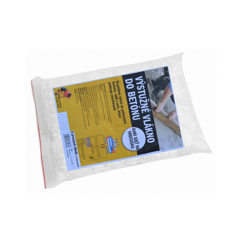 Vlákna PP výstužné do betónu, 6×150 g (balenie)