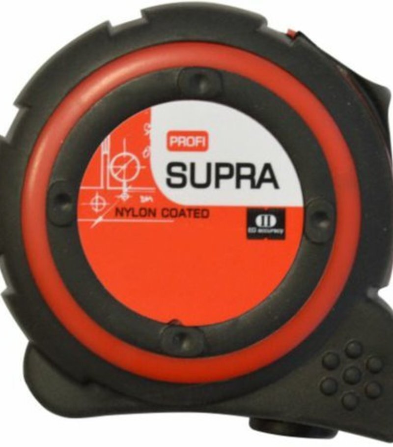 SUPRA PROFI zvinovací meter 3 m × 16 mm (aretácia, trieda presnosti II)