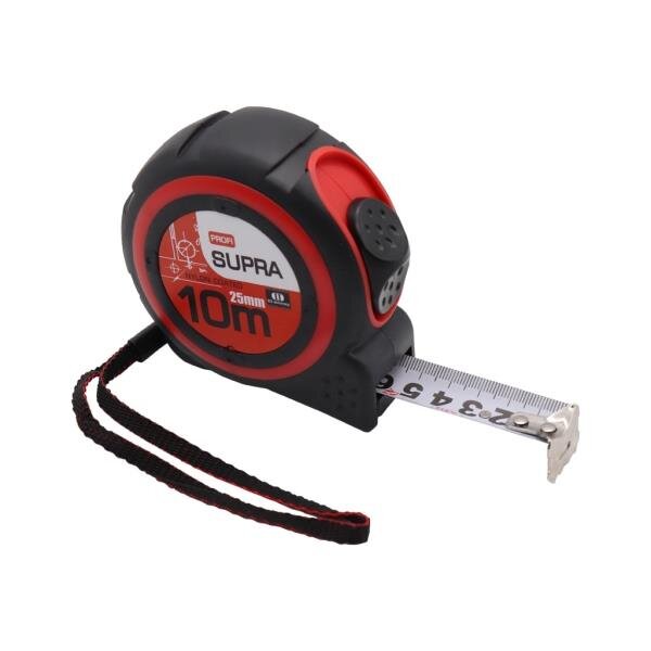 Zviňovací meter SUPRA Profi 10 m × 25 mm