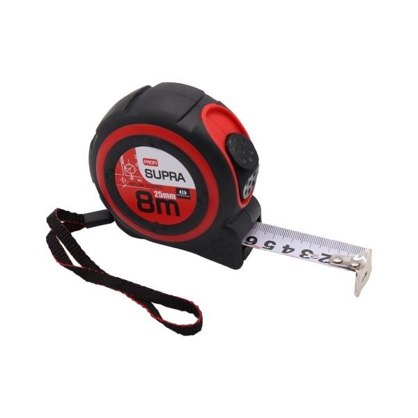 Zvinovací meter SUPRA PROFI 8 m x 25 mm