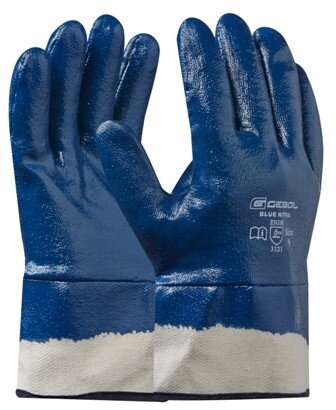 Gebol Blue Nitril pracovné rukavice, veľkosť 10 (XL)