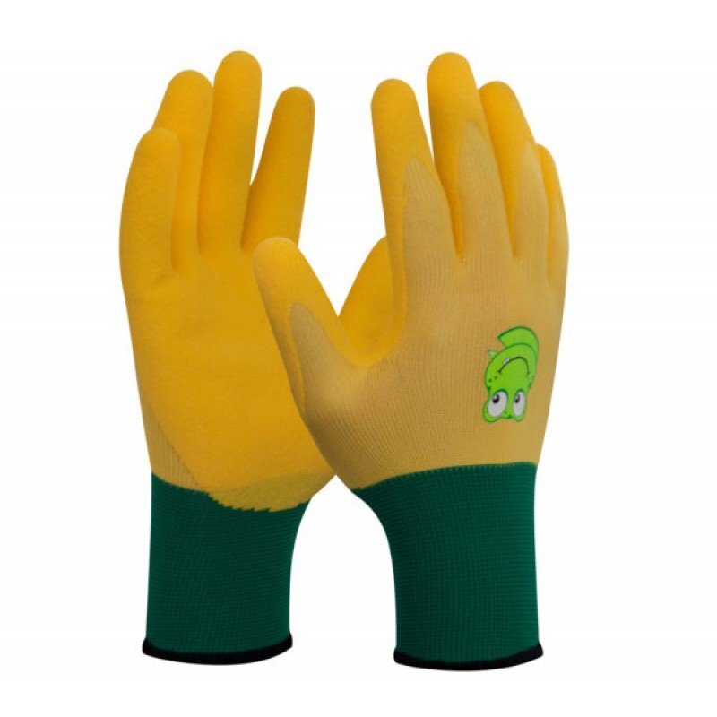 GEBOL detské pracovné rukavice Froggy veľ. 5 (4–6 rokov)