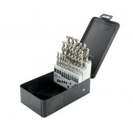 Súprava vrtákov HSS-GS Abraboro 25-dielna 1,0–13,0 mm, krok 0,5 mm (DIN 338)