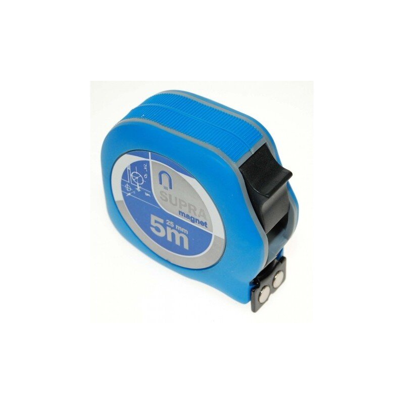 Zviňovací meter SUPRA Profi 5 m x 25 mm, s magnetom