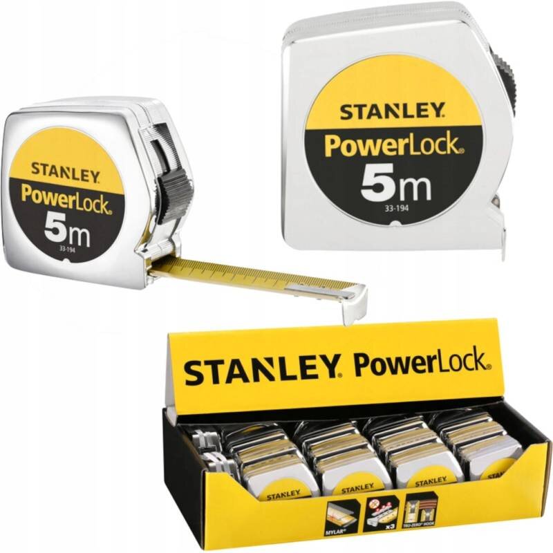 Stanley Tylon zvinovací meter 5 m × 19 mm (1-30-697)
