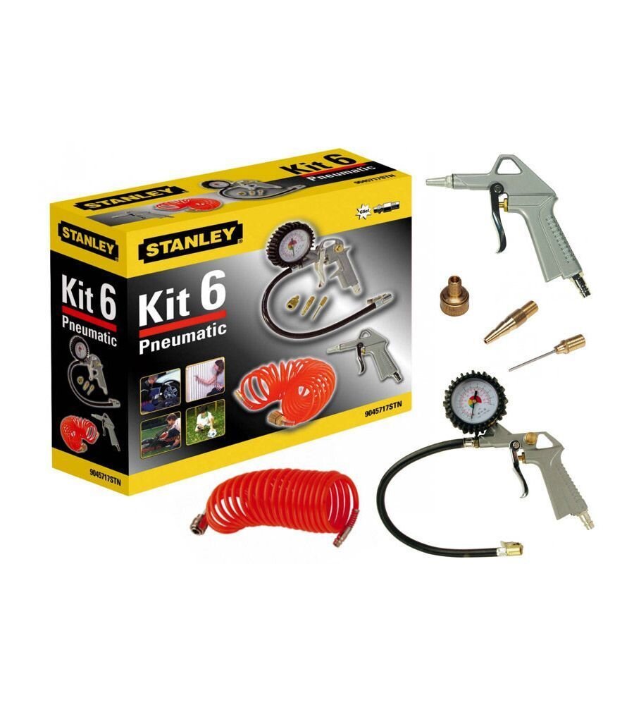 Stanley KIT6 6-dielna sada pneumatického príslušenstva k kompresoru (9045717STN)