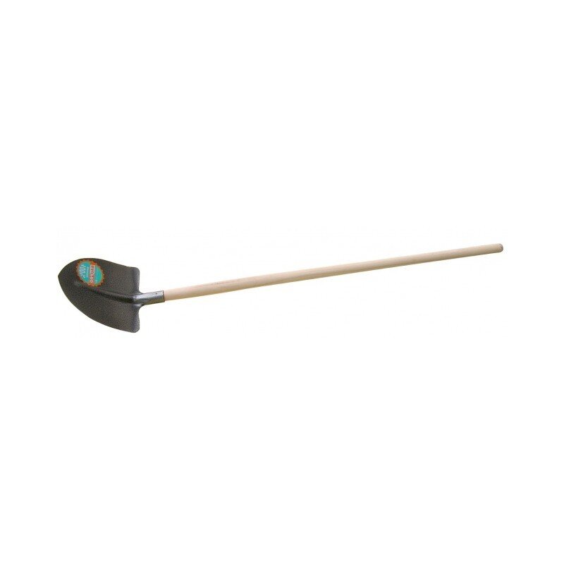 Lopata srdcovka, kladivkový lak, drevená rovná násada 1300 mm