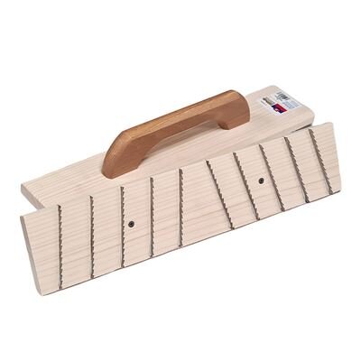 Drevený hoblík s pílkami 460 x 100 mm BB TOOLS