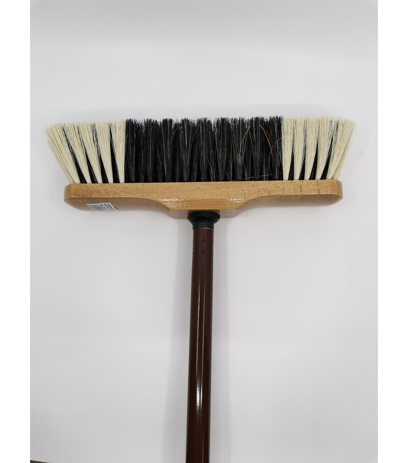 Zmeták lakovaný svetlý s rúčkou 60 cm