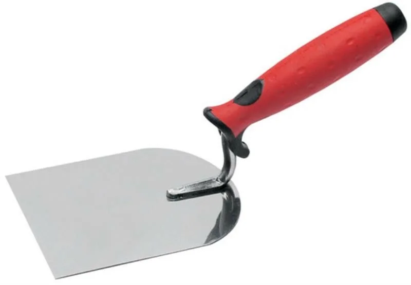 Vymazávacia lyžica nerez 60 mm s gumovou rukoväťou