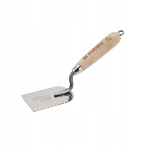 KUBALA kelňa (štukatérska lyžica) Wood Line nerez 120 mm