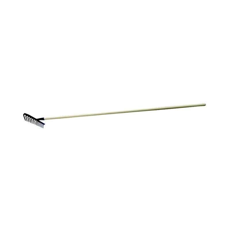 Hrable kovové 10 zubov s drevenou násadou 1500 mm