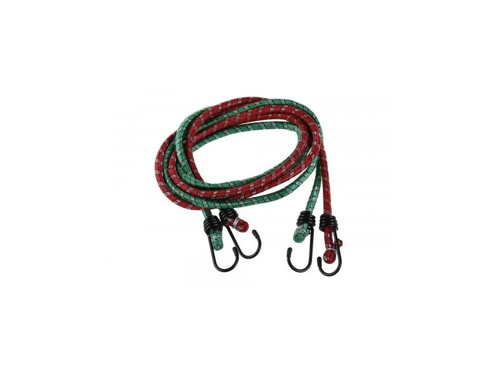Upínacia guma 10 mm x 2 m, 2 ks, s hákmi