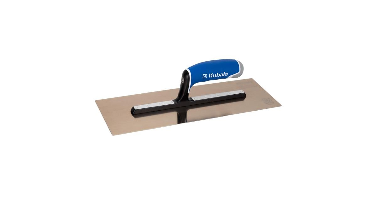 Hladítko nerezové hladké KUBALA MASTER LINE XL GOLD 120 x 350 mm