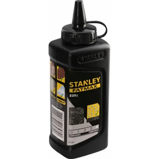 Stanley FatMax Xtreme prášková krieda čierna 225 g