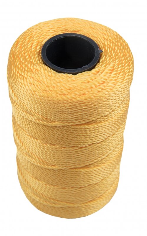 Conmetall PP stočená šnúra (3-pramenná) 1 mm × 125 m, žltá