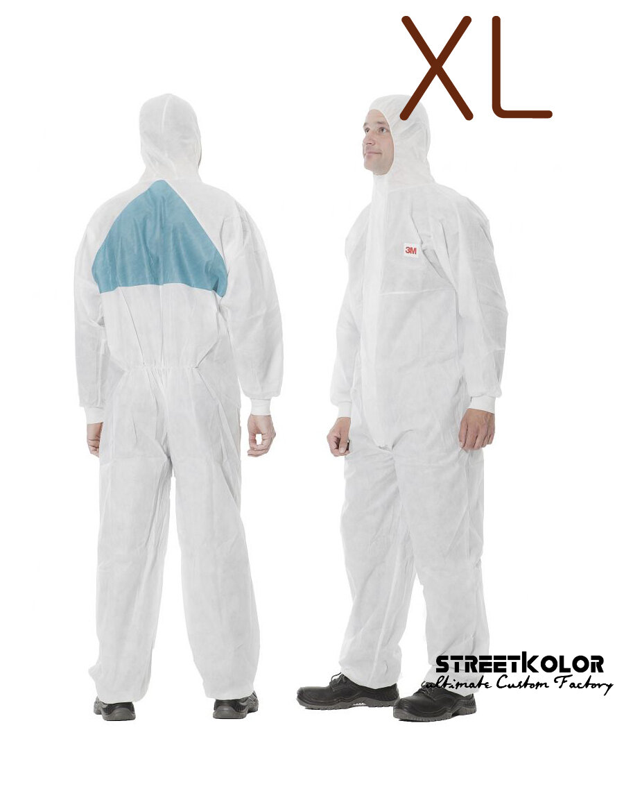 Jednorazový ochranný overal 3M 4520, biely, veľkosť XL