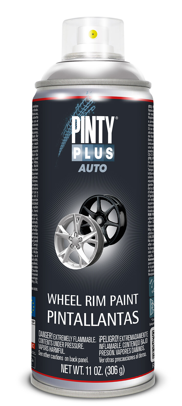 PintyPLUS sprej na disky 400 ml, strieborný