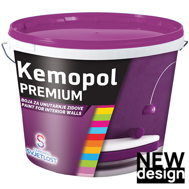 Kemopol Premium – báza na vnútorné steny 0,75 l (Chromos‑Svjetlost)