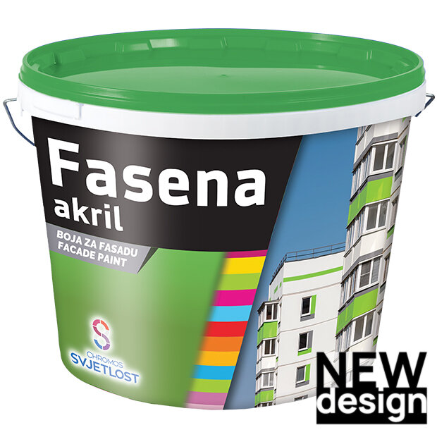 CHROMOS FASENA akrylátová fasádna farba — báza, 10 l