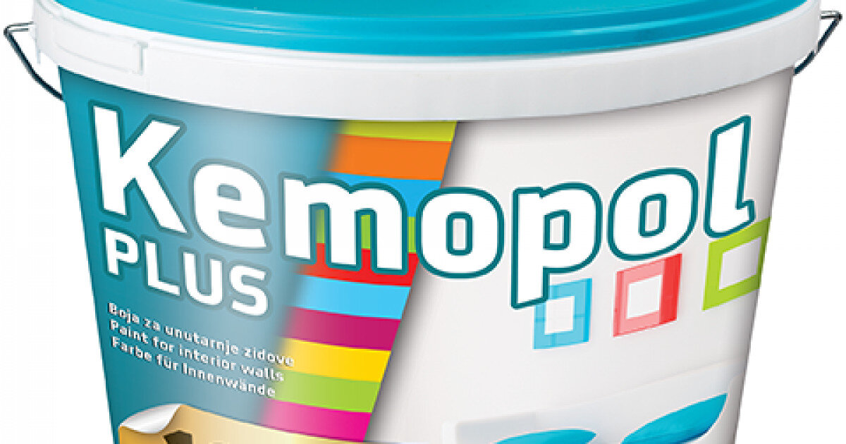 Kemopol Plus BÁZA — vnútorná akrylátová farba, 2 l