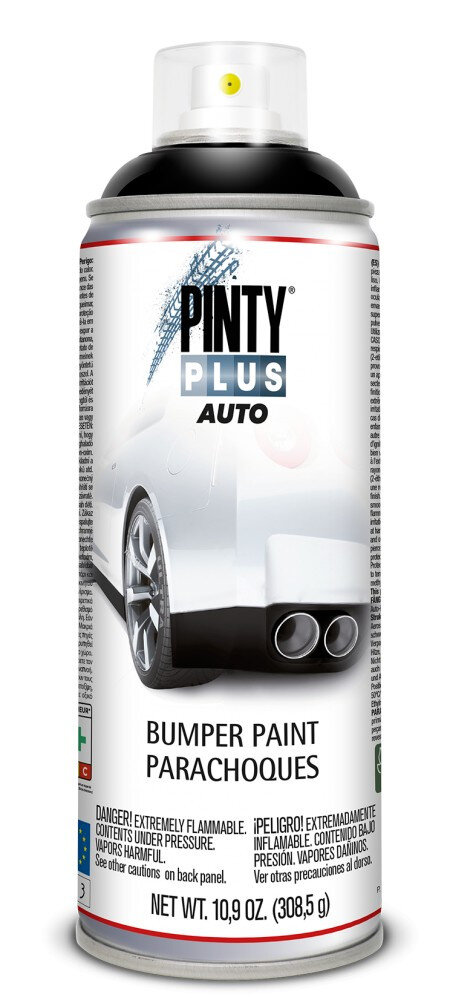 PintyPlus Auto Bumper sprej na nárazníky 400 ml, čierny (hladké prevedenie)