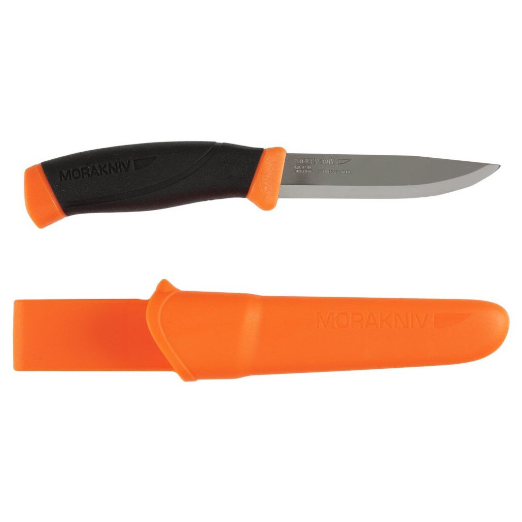Nôž Morakniv Companion F s puzdrom, oranžový