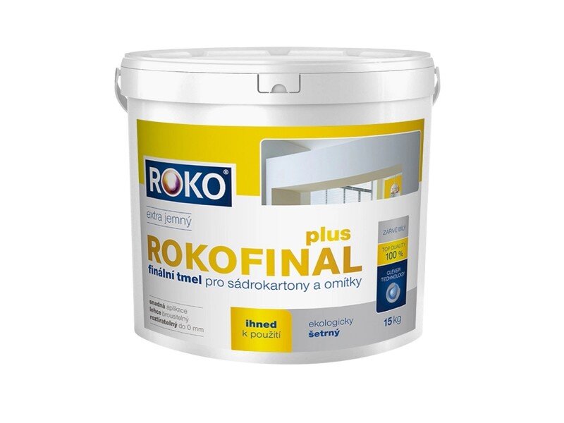 ROKO Rokofinal Plus finálny tmel na sadrokartón 15 kg