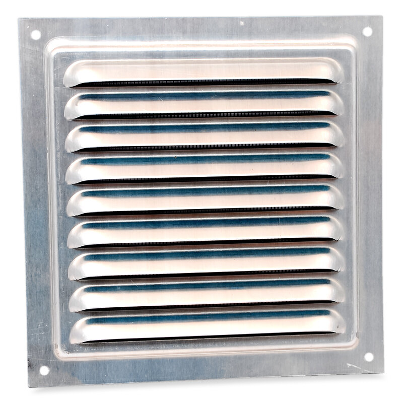 VENTS MVM 150s Al - štvorcová hliníková vetracia mriežka 150x150 mm