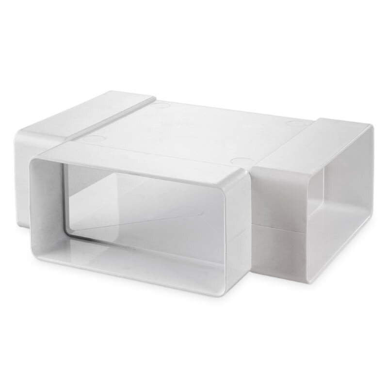 VENTS T-kus (odbočka) 838, PVC 60×204 mm, 90°