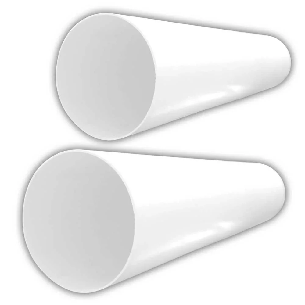 Awenta KO125-15 okrúhly PVC kanál (potrubie) Ø125 mm, 1,5 m