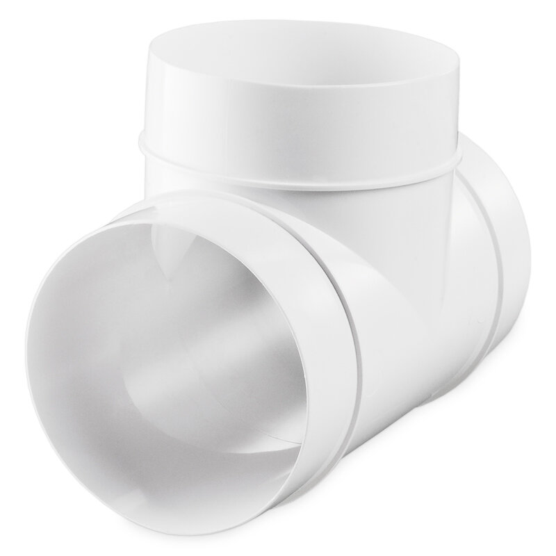 VENTS T-kus (odbočka) 131, plastový (PVC) Ø100 mm