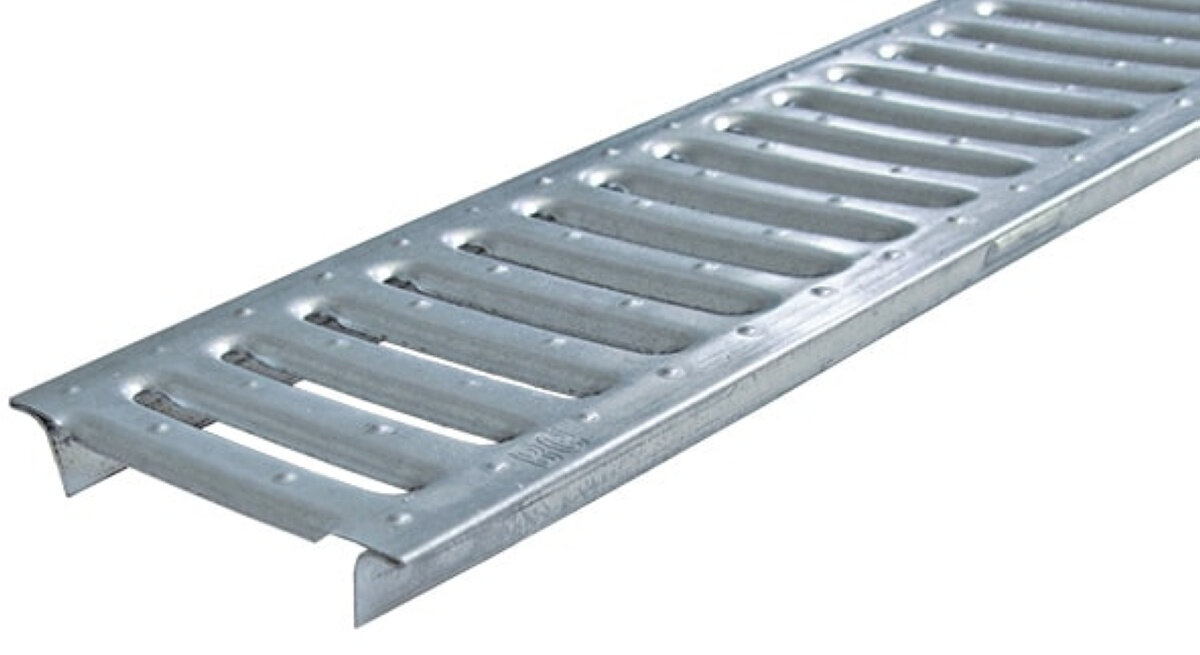 Filcoten LIGHT NB100 štrbinový rošt 1000 x 124 mm, pozinkovaný, trieda A15
