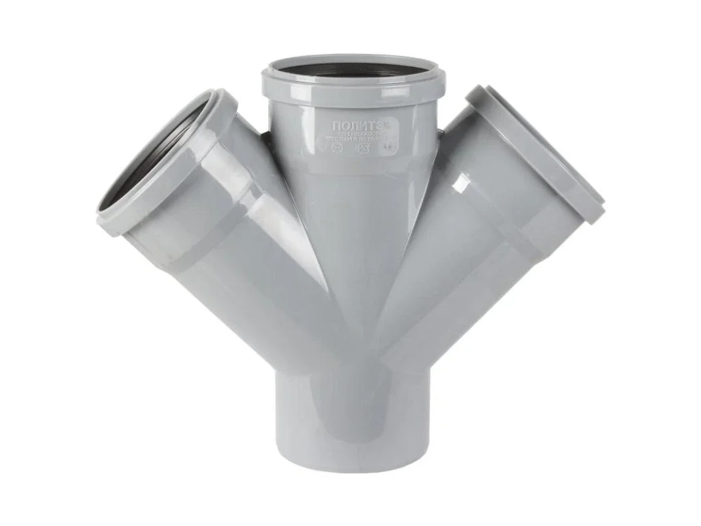 Peštan HT dvojodbočka DN110/DN110/DN110, 45°